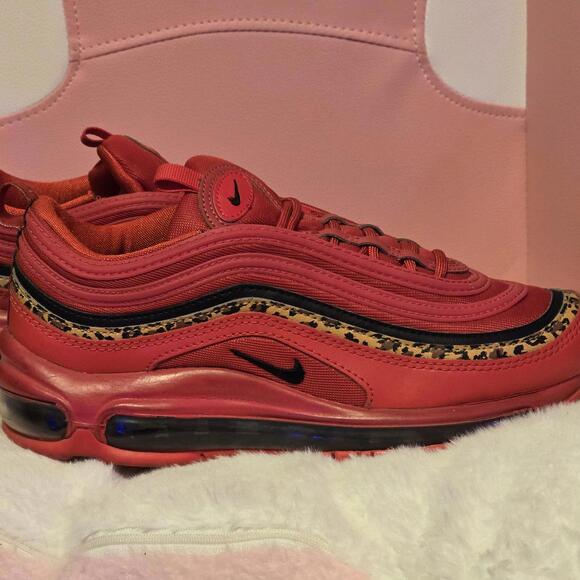 Nike Women's Red Air Max 97 Shoes